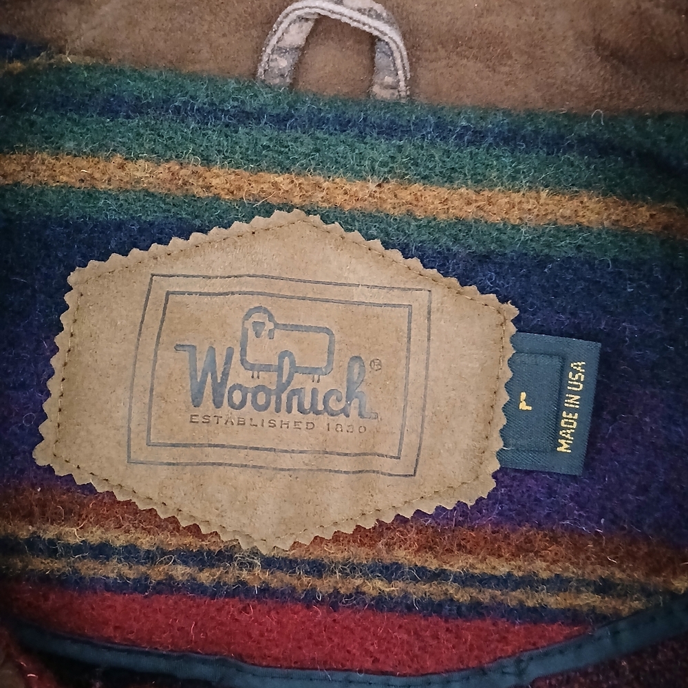 Vintage Woolrich Long Wool Southwestern‎ Blanket coat - Picture 9 of 12